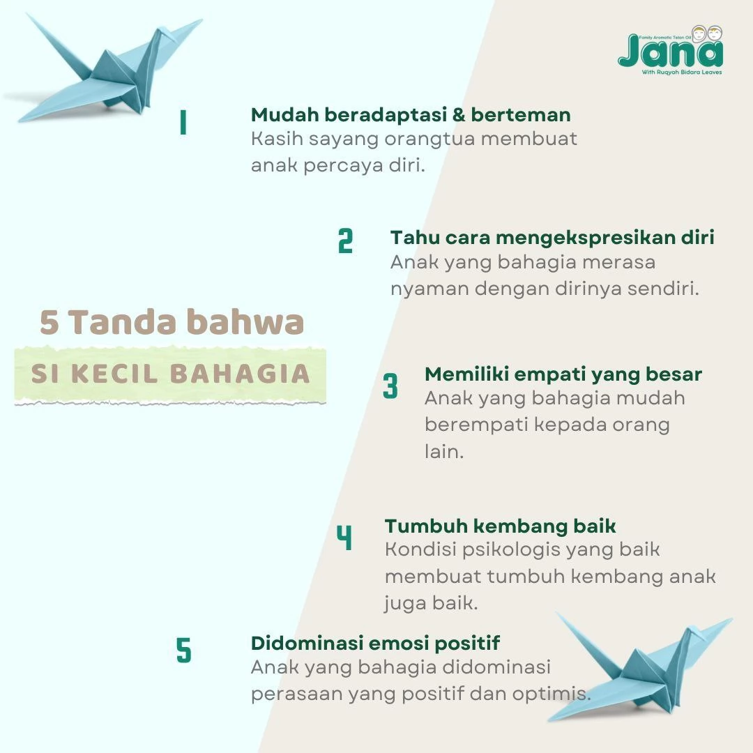 5 Indikasi Kebahagiaan dalam Perkembangan Anak 